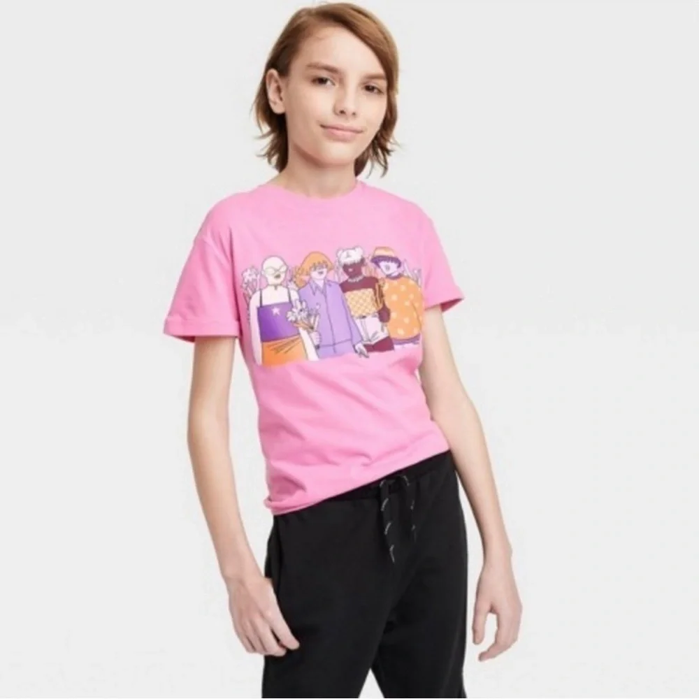Kids Target pride shirt 👚 by ANJELICA COLLIARD 2023